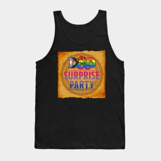 D&D Surprise party Pride - Bi Flag Tank Top